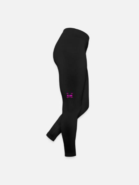 Höllenhund - Frauen Jersey Leggings - Schwarz - Rechts