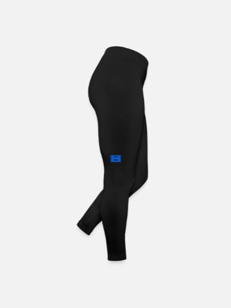 ich bin nicht der schnellste - Frauen Jersey Leggings - Schwarz - Rechts