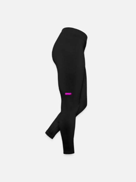 habe ich etwas verpasst? - Frauen Jersey Leggings - Schwarz - Rechts