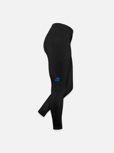 verschwinde - Frauen Jersey Leggings - Schwarz - Rechts