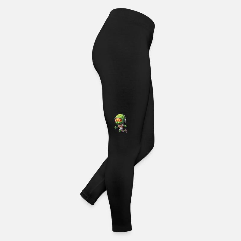 Alien Jogger: Sprinten & Marathon Lauf-Design Frauen Jersey Leggings