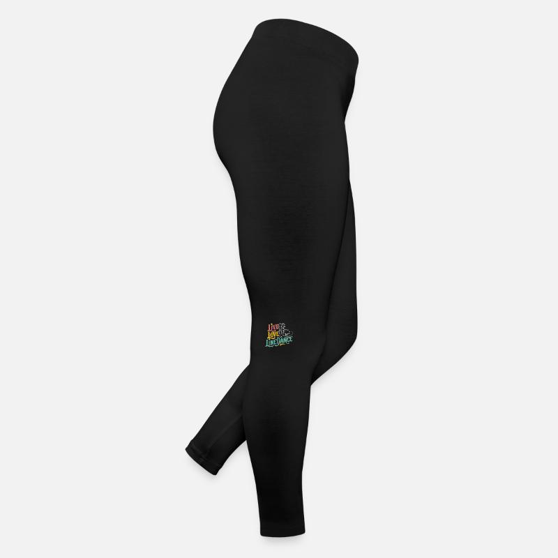 Life Love Line Dance Dancing Dance Sport Women’s Jersey Leggings