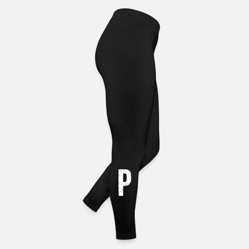 Lettre P Legging en jersey Femme