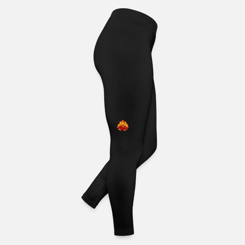 L’automne en Espagne: le feuillage jaune-rouge comme symbole de la Legging en jersey Femme