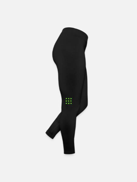ETOILE. ETOILES. STAR. ETOILES. FÊTE. ANNIVERSAIRE - Legging en jersey Femme - noir - Droite