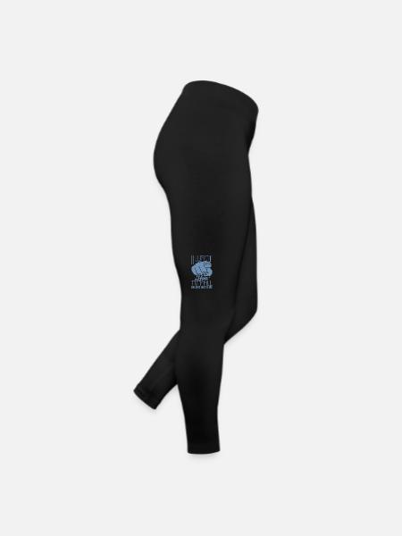 Index finger I want you to fall in love - Women’s Jersey Leggings - black - Right