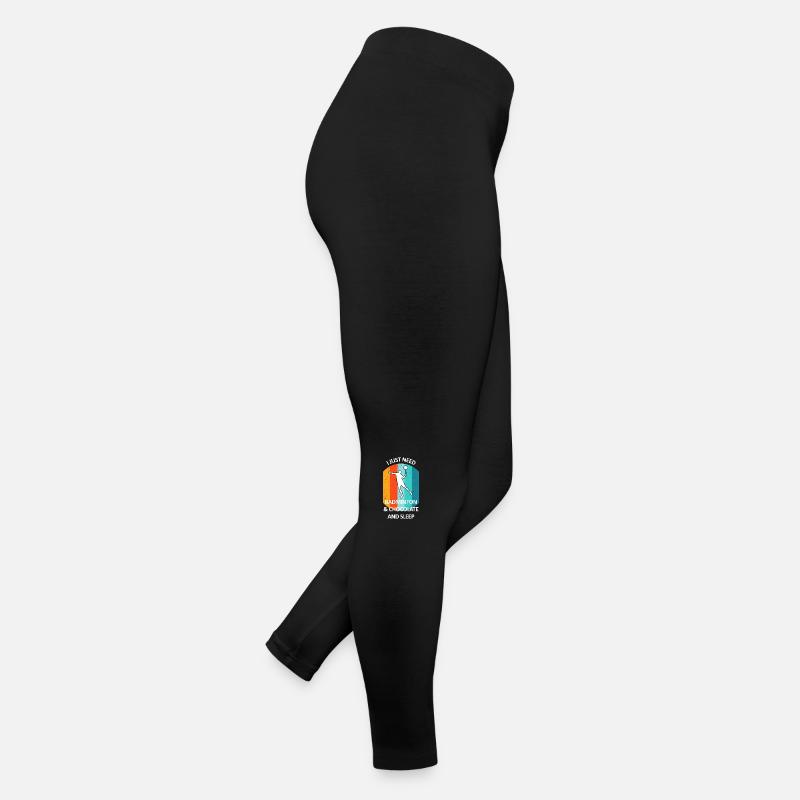 Badminton Badminton Badminton Player Chocolate Women’s Jersey Leggings