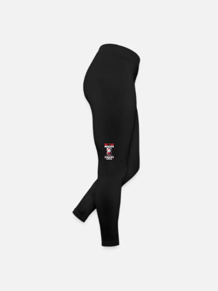 Blood Donation Education Donate Blood - Women’s Jersey Leggings - black - Right