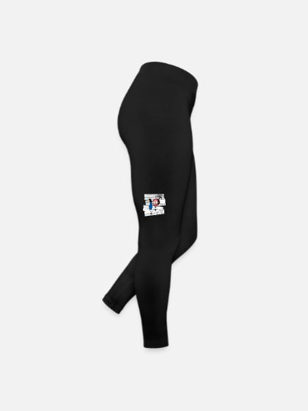 #LibertéÉgalité... - Women’s Jersey Leggings - black - Right