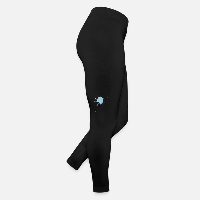 Éclaboussures de couleur Legging en jersey Femme