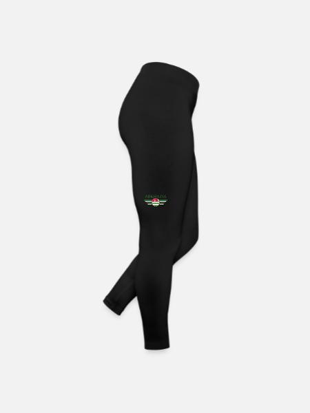 I Love Abkhazia, Elegance Style Design T-Shirt - Women’s Jersey Leggings - black - Right