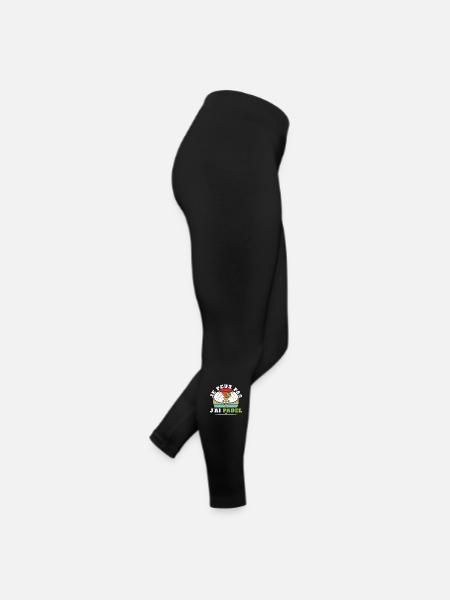 Je peux pas j'ai padel - Legging en jersey Femme - noir - Droite