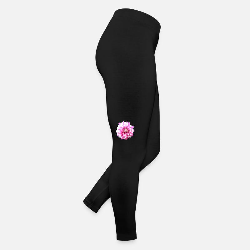 Fleur Rose Rose Fleur Fleurs Rose Rose Fleurs Legging en jersey Femme