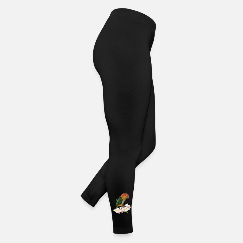 Der orangeköpfige Caique Frauen Jersey Leggings