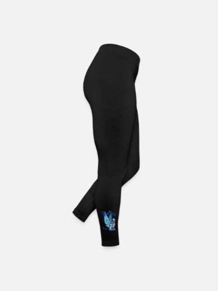 The Robotic Angel - Women’s Jersey Leggings - black - Right