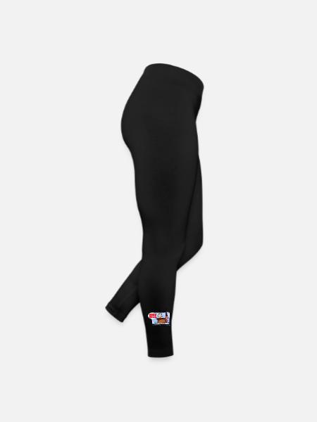 Fake mews - Frauen Jersey Leggings - Schwarz - Rechts