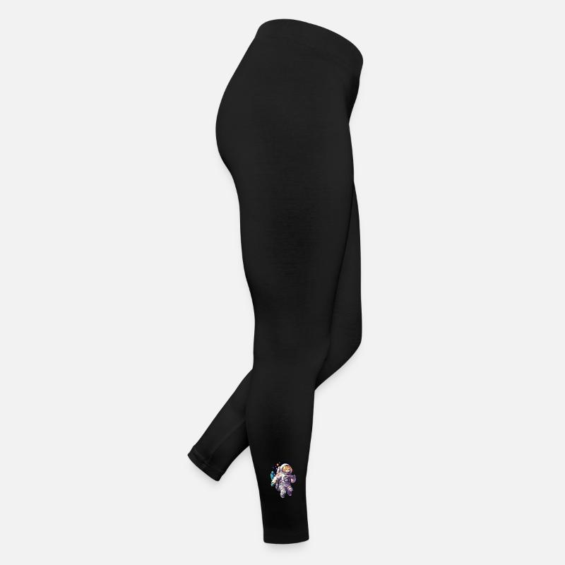 Cat Space Astronaut Women’s Jersey Leggings
