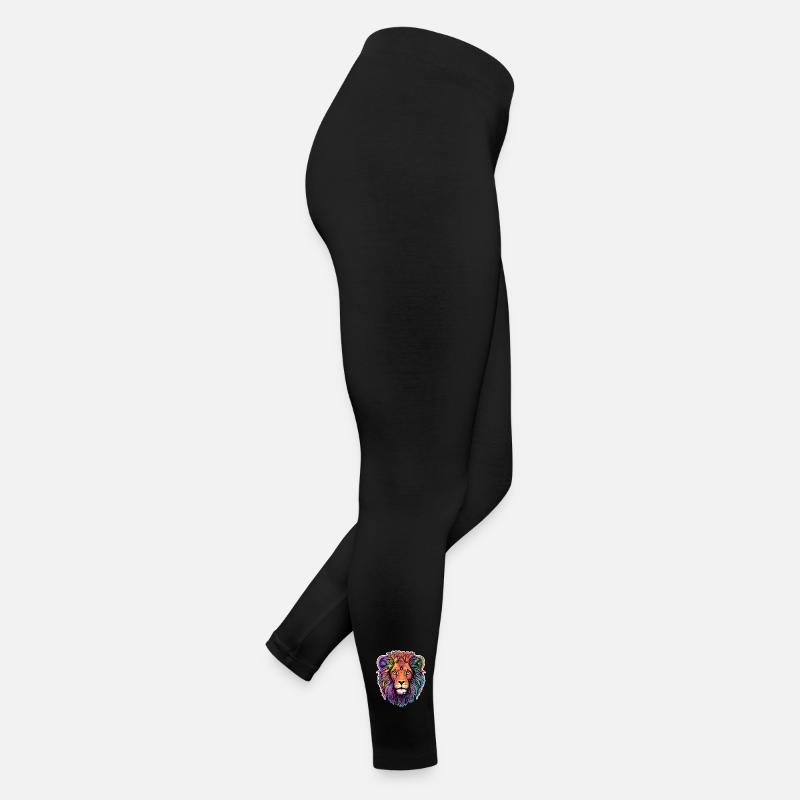 Löwe Himmlisch - Himmlisches Brüllen Frauen Jersey Leggings