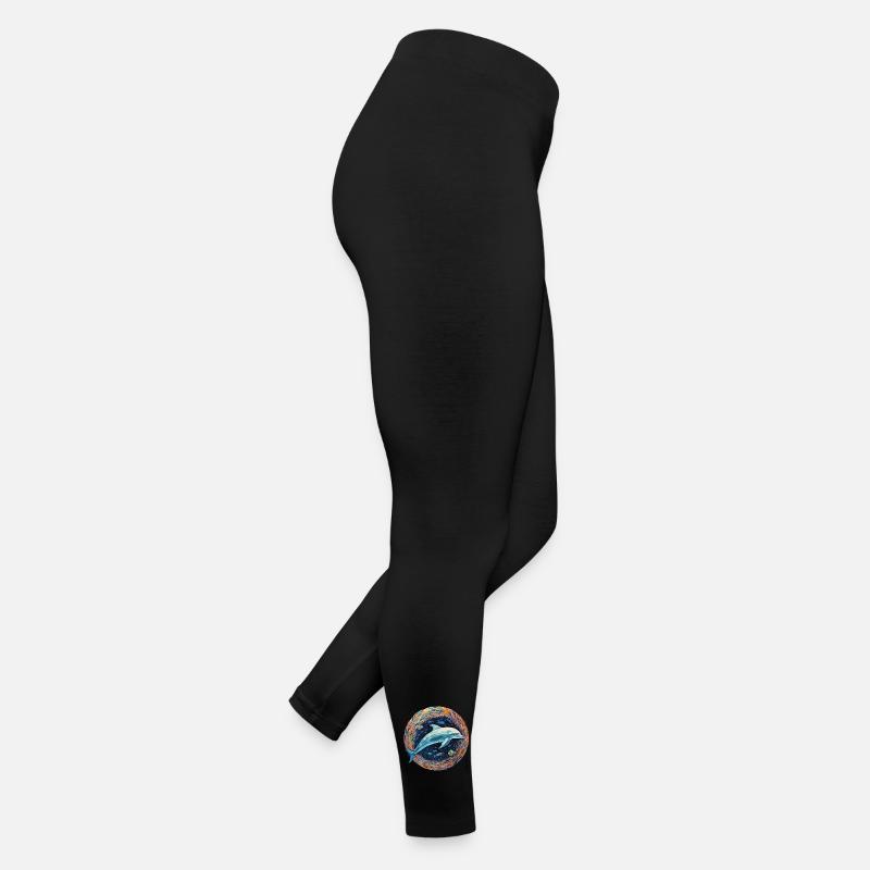 Dolphin sky depth of light Women’s Jersey Leggings