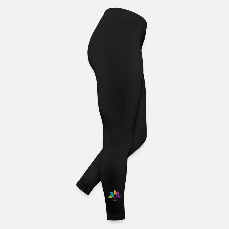 Namaste Symbol in Chakra Farben Frauen Jersey Leggings