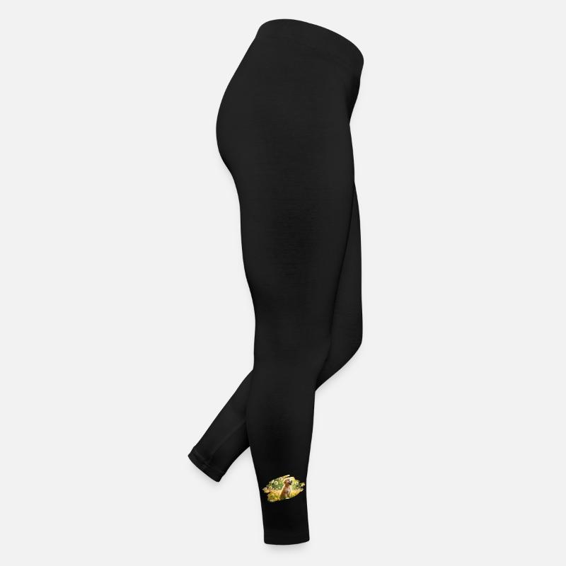 Joie du chiot Golden Retriever Legging en jersey Femme