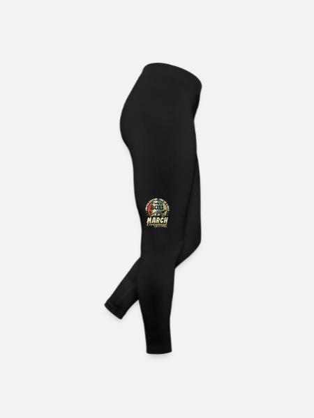 Cadeau D'anniversaire Mars 2011 Édition Limitée - Legging en jersey Femme - noir - Droite