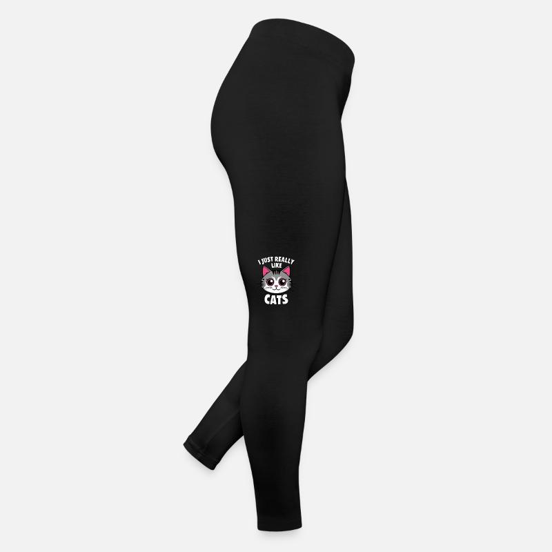 Chat Chats Amoureux Chat Propriétaire Chaton Legging en jersey Femme