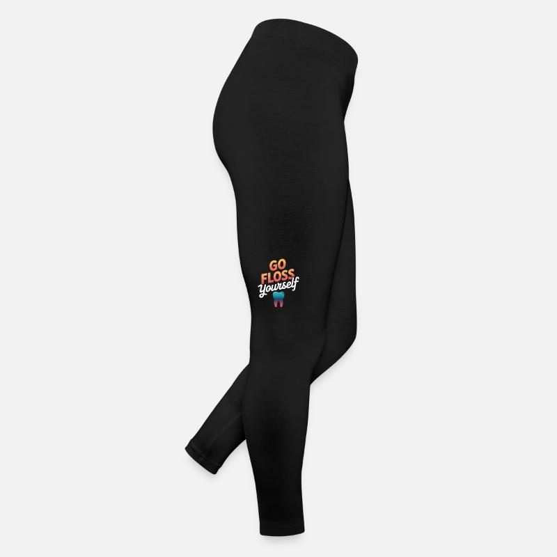 Dentiste Assistant dentaire Dents Legging en jersey Femme