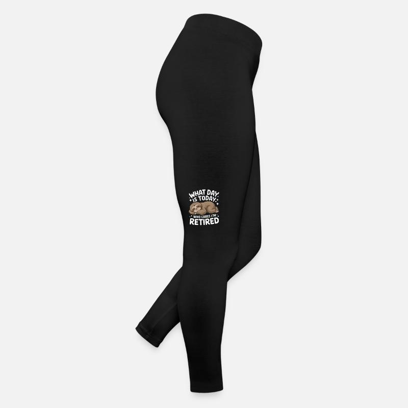 Rentner Ruhestand Rente Pensionierung Frauen Jersey Leggings