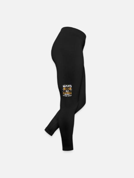 Rétro Cadeau D'anniversaire 62 Ans Mars 1961 - Legging en jersey Femme - noir - Droite