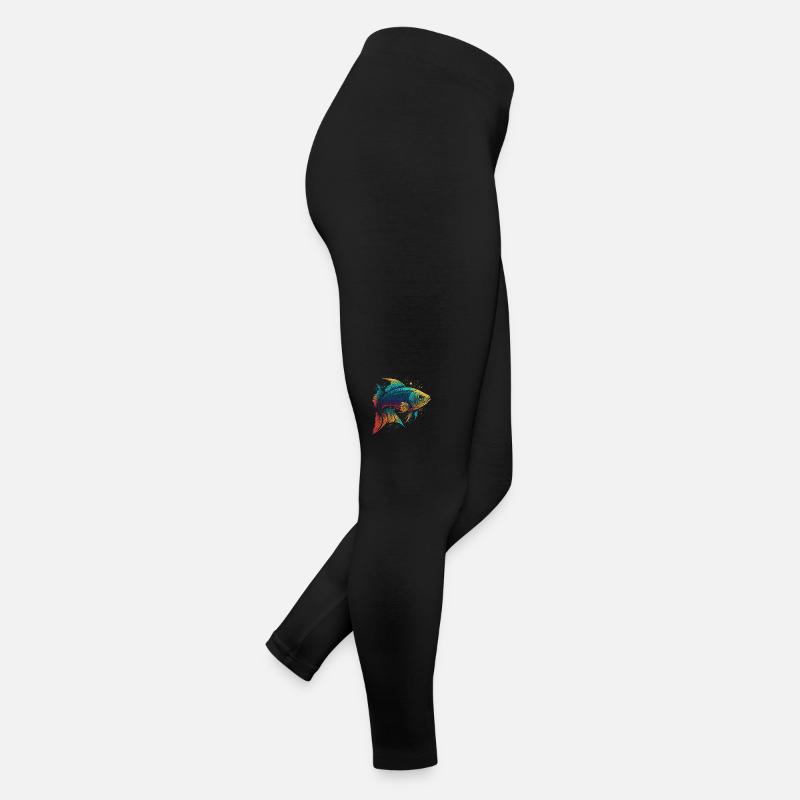 Colorful Fish Women’s Jersey Leggings