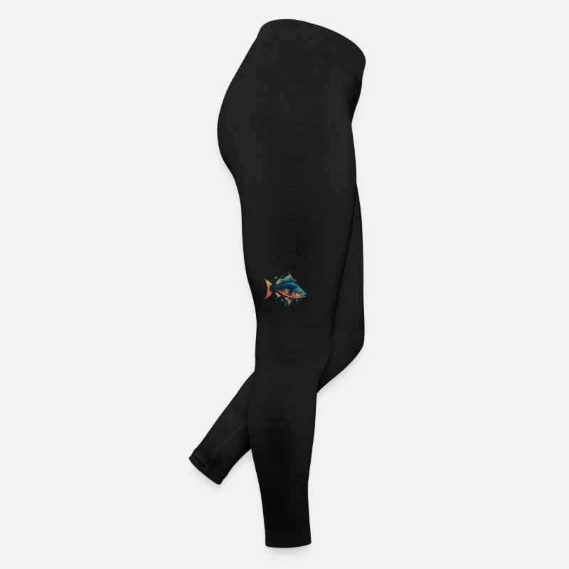 Poisson millésimé Legging en jersey Femme