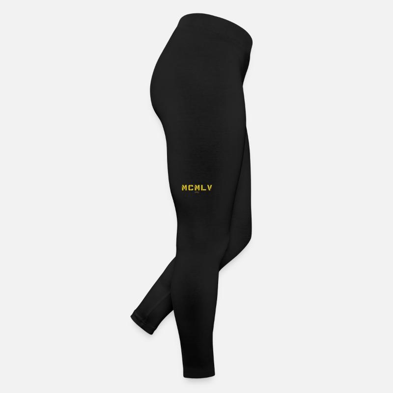 Mit römischen Zahlen MCMLV - Made in 1955 Frauen Jersey Leggings