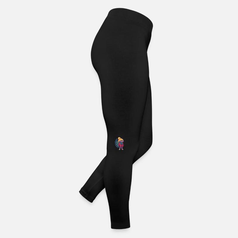 Peacock Bird Winter Women’s Jersey Leggings