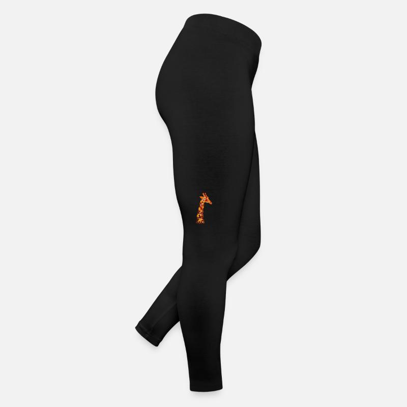 Girafe d’automne Legging en jersey Femme
