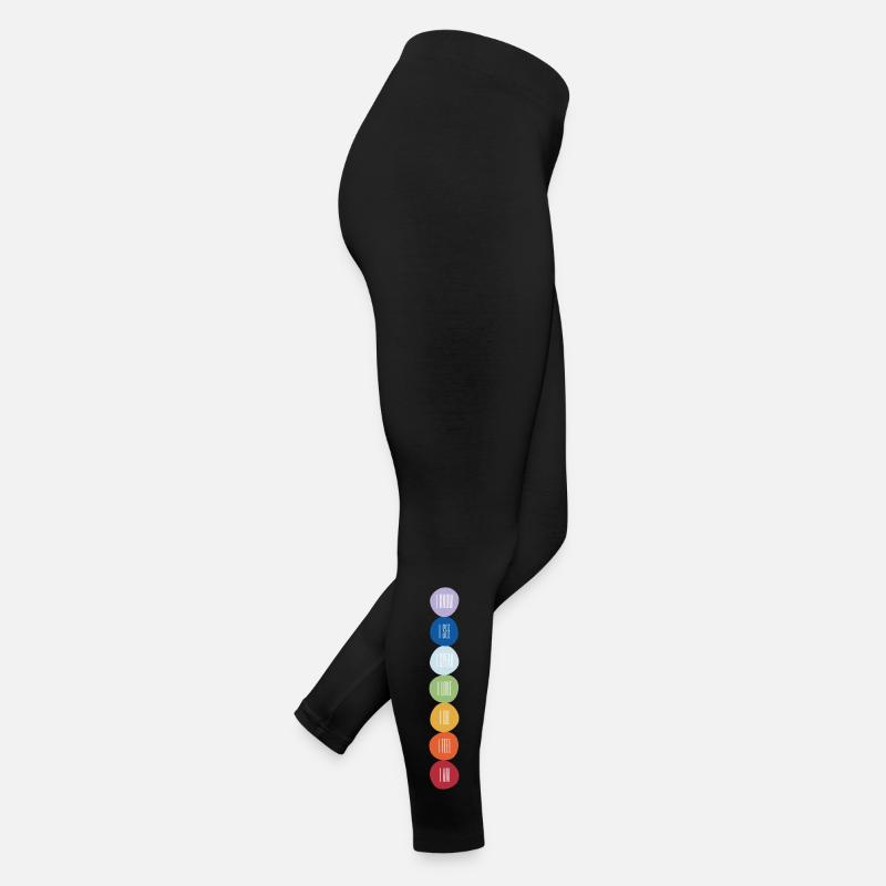 CHAKRAS Frauen Jersey Leggings