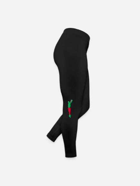 Alcool - Legging en jersey Femme - noir - Droite