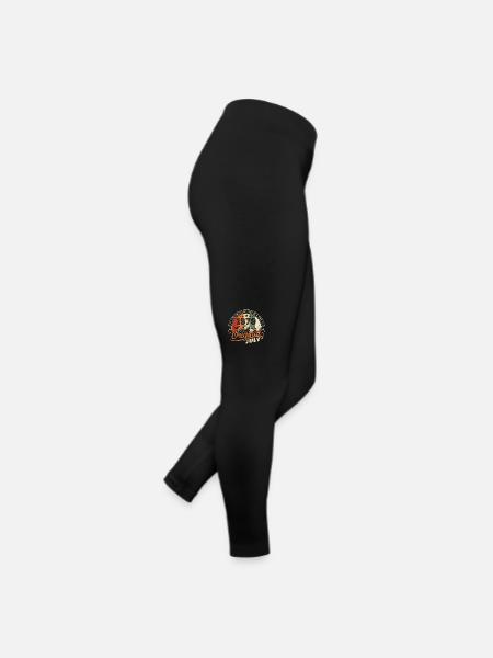 1979 Juli 1979 Geburtstagsshirt 1979 Geschenk - Frauen Jersey Leggings - Schwarz - Rechts