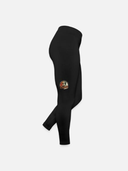 1975 Juillet 1975 Chemise Anniversaire 1975 Cadeau - Legging en jersey Femme - noir - Droite