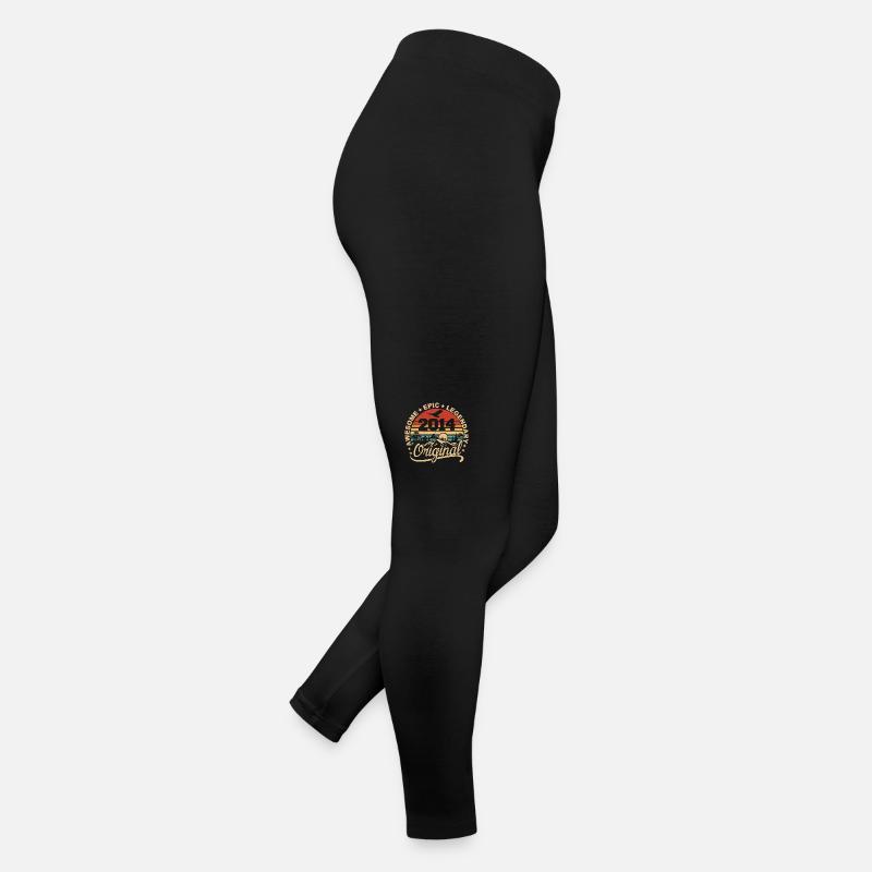Original 2014 Retro 2014 Geburtstagsgeschenk Frauen Jersey Leggings