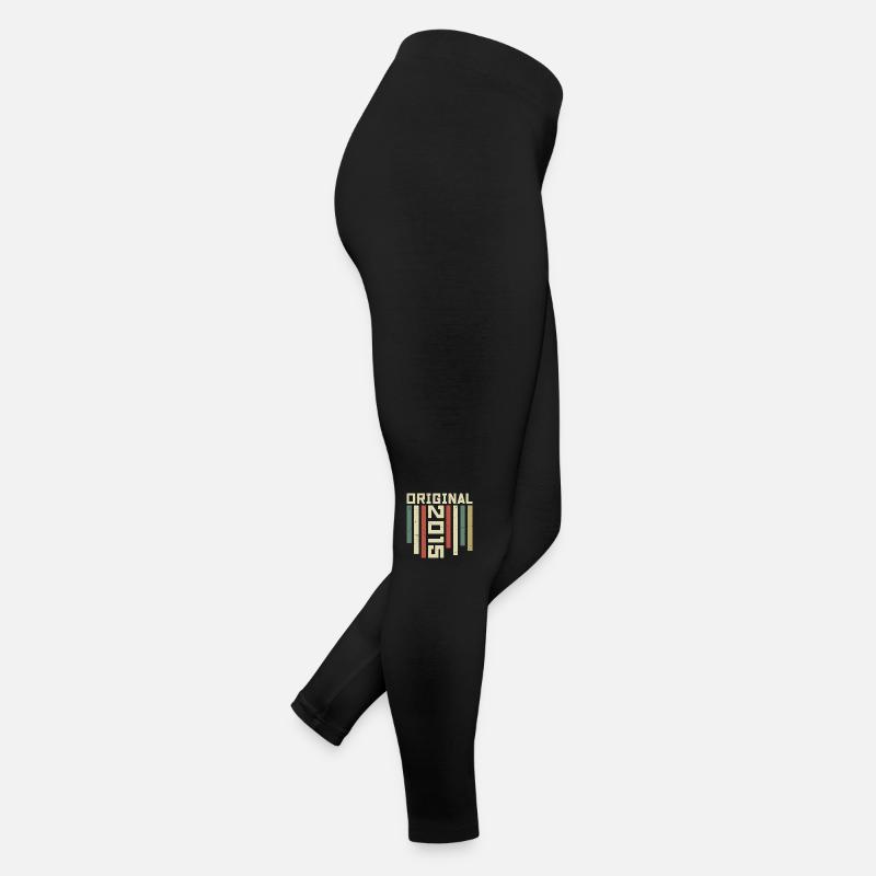 2015 Cadeau Rétro 2015 Cadeau Anniversaire 9 ans Legging en jersey Femme
