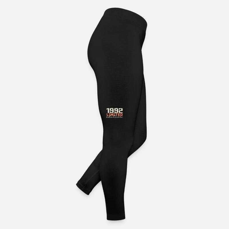 Né en 1992 | Vintage 1992 Anniversaire Rétro Legging en jersey Femme