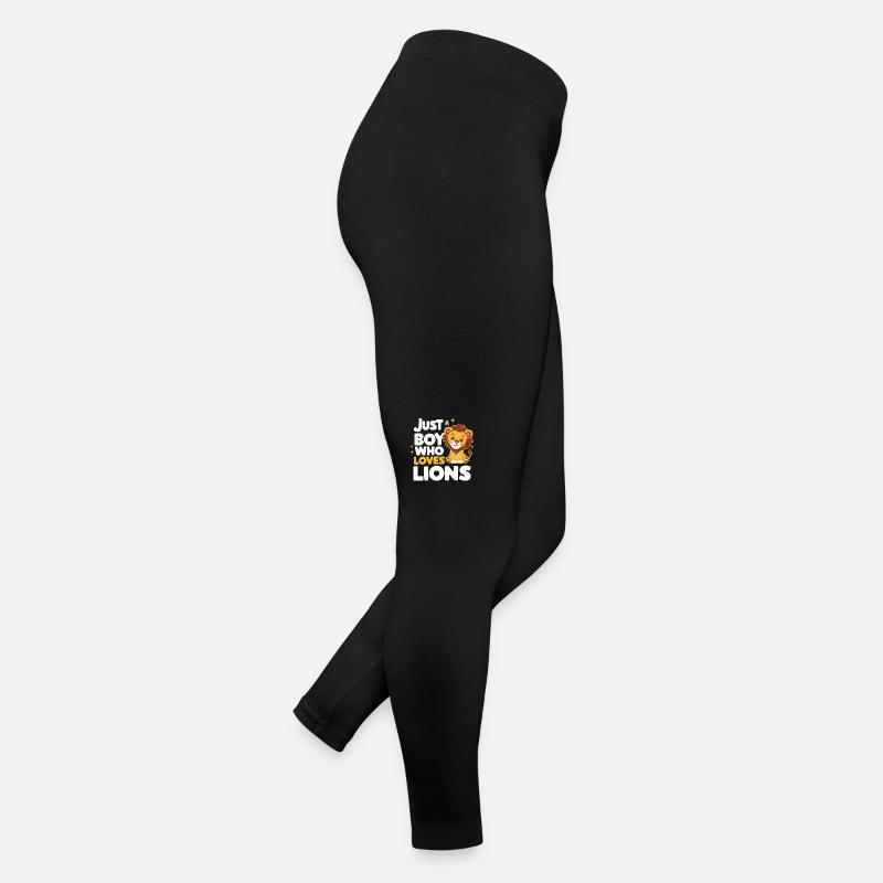 Löwe Löwen Tier Afrika Frauen Jersey Leggings