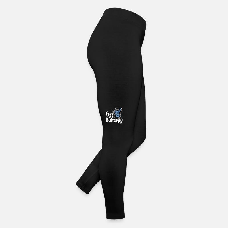 papillon monarque papillon papillons colorés Legging en jersey Femme
