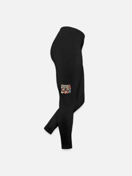 Marié Mariage Mariage - Legging en jersey Femme - noir - Droite