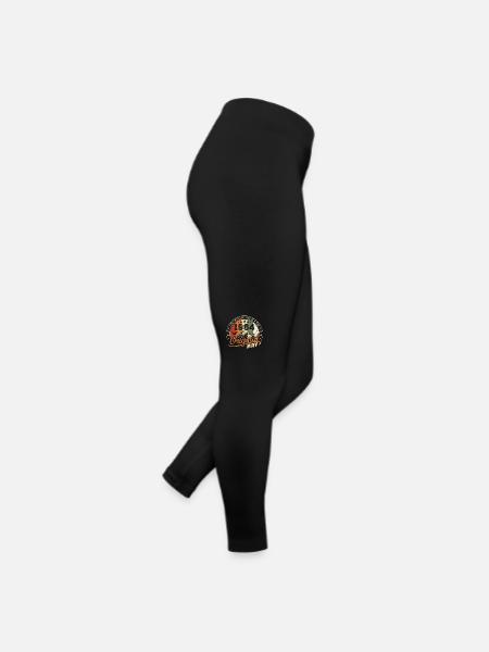 May 1964 Vintage Born In May 1964 Birthday - Women’s Jersey Leggings - black - Right