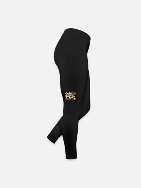 Vintage Birthday May 1961 Born in May 1961 - Women’s Jersey Leggings - black - Right