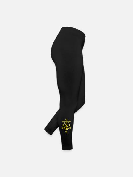 Astarstafur  - Legging en jersey Femme - noir - Droite
