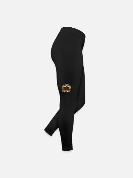 Vintage 2010 Retro Birthday Gift 2010 - Women’s Jersey Leggings - black - Right