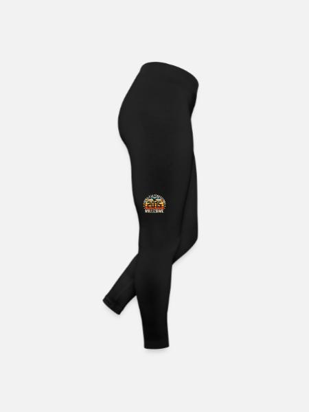 Vintage 2015 Retro Birthday Gift 2015 - Women’s Jersey Leggings - black - Right